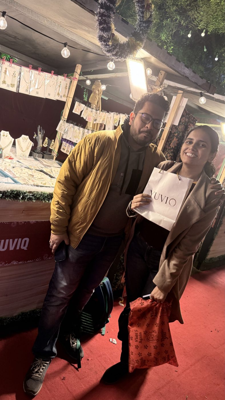 Yuviq at a Delhi exhibition