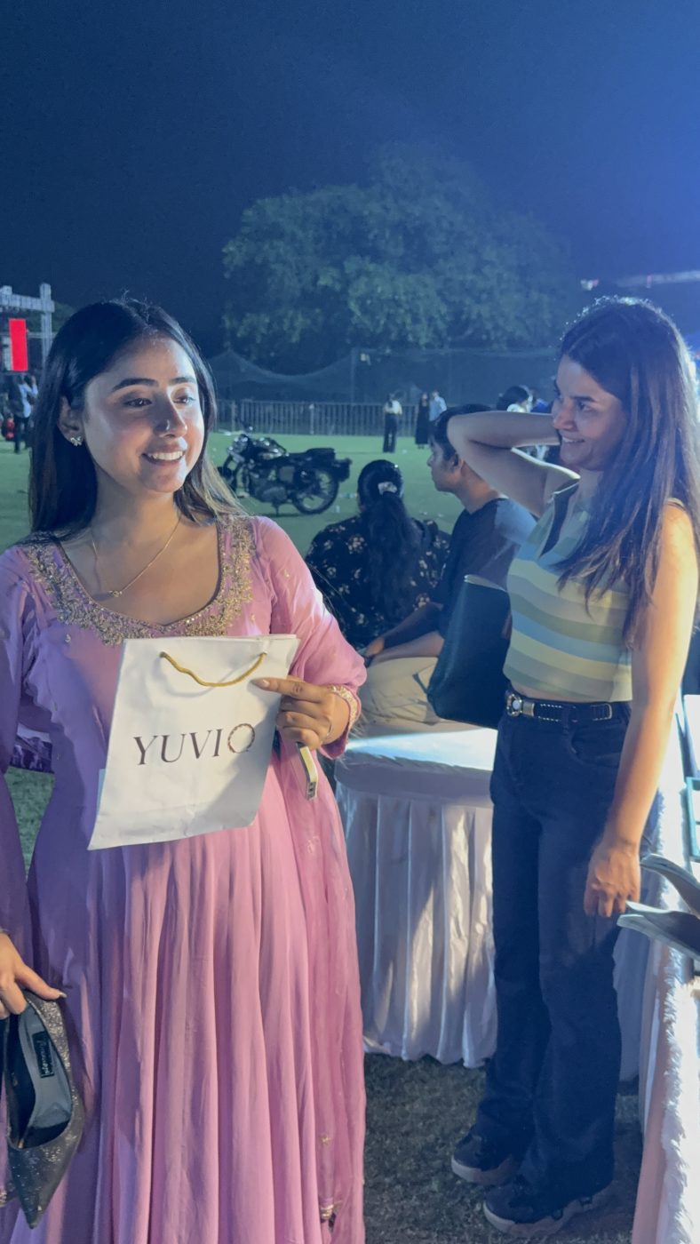 Yuviq at a Delhi exhibition