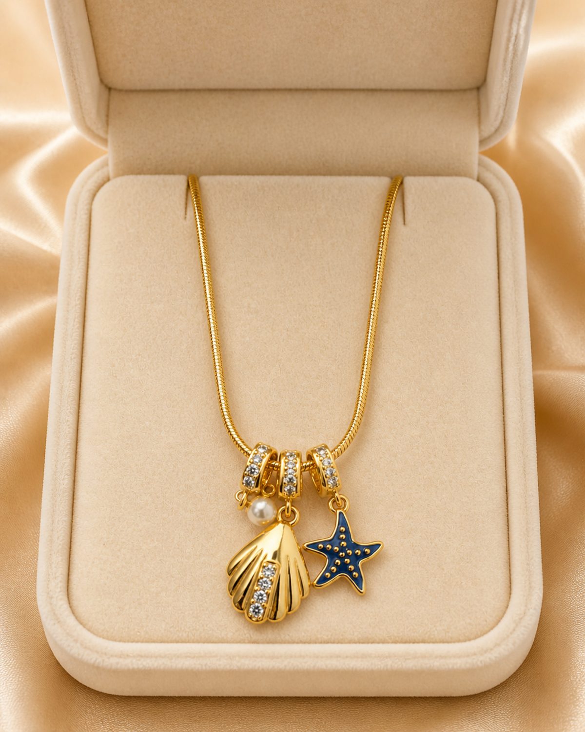 Ocean Treasures Charm Necklace