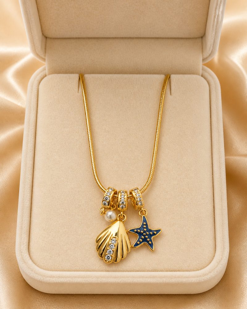 Ocean Treasures Charm Necklace