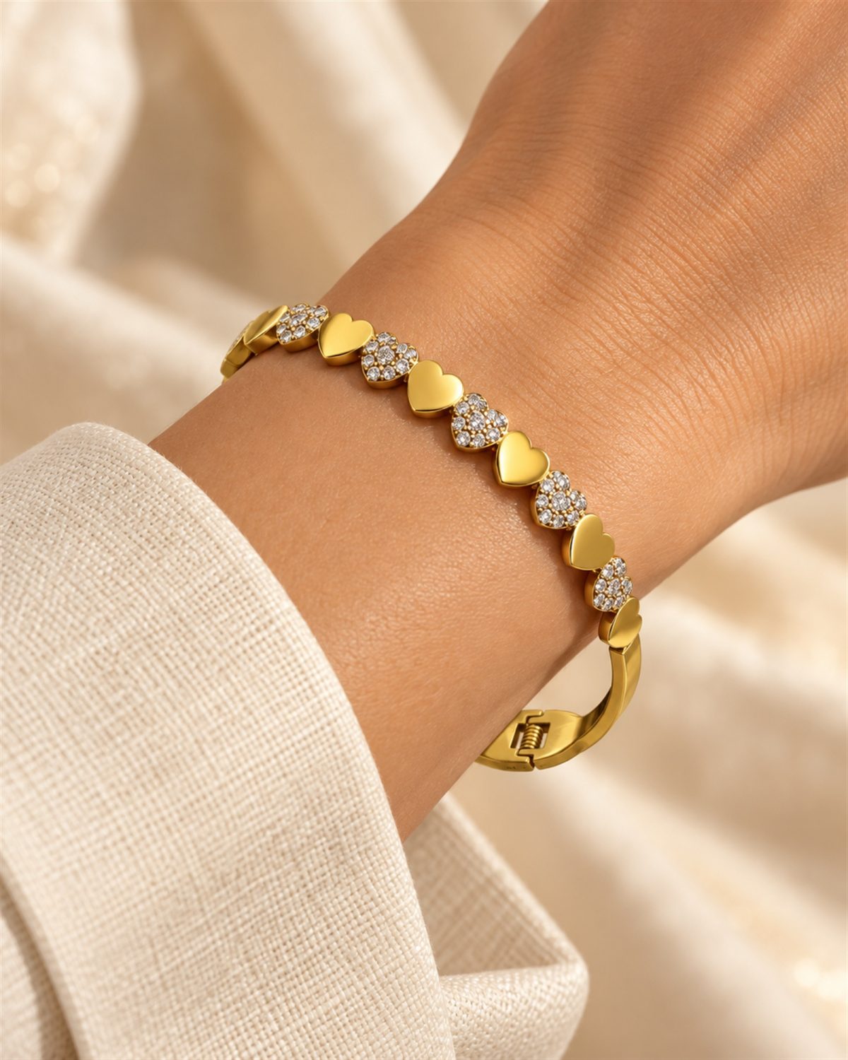 Heart Harmony Baby Size Bracelet