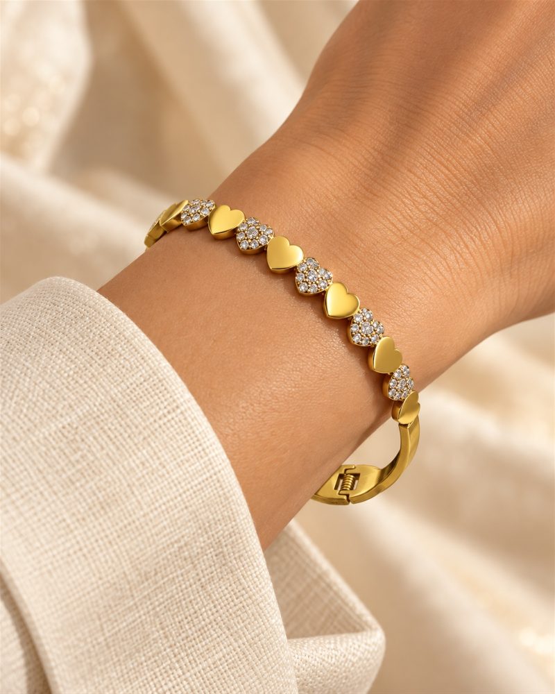 Heart Harmony Baby Size Bracelet
